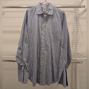 Brooks Brothers Blue Stripe Button Down Shirt